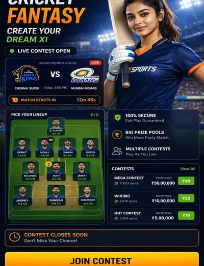 E66bet (e 66 bet) fantasy cricket & matchday visual 3